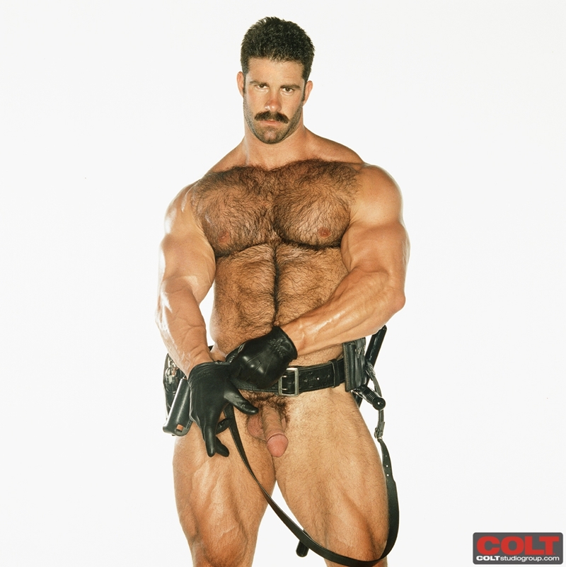 Famous Hairy Gay Porn Star - Pete Kuzak Colt Studios Fur Muscle Man Naked M...