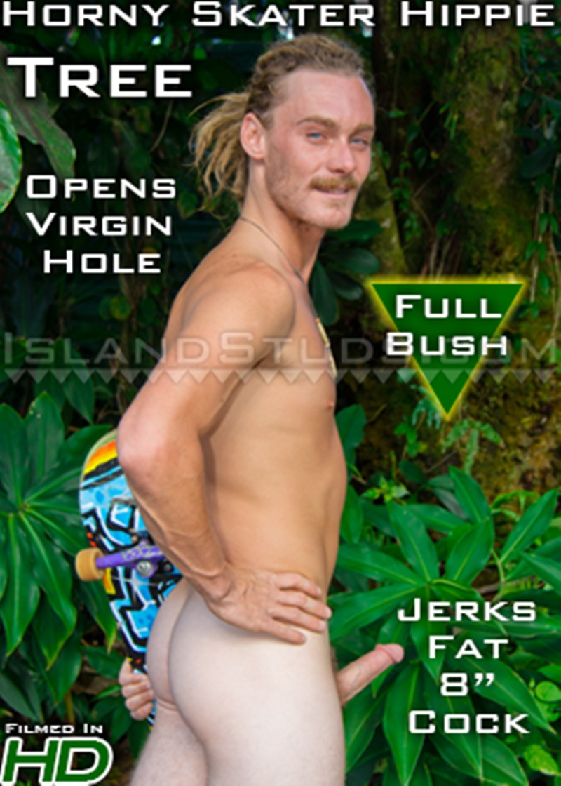 IslandStuds Hung 8 inch dick Tree horny snowboarder skater opens ass hole pees leaks busts big cum load anal bubble butt 007 gay porn sex gallery pics video photo - Hung 8 inch Tree horny snowboarder skater opens hole pees leaks and busts a big load in Hawaii!